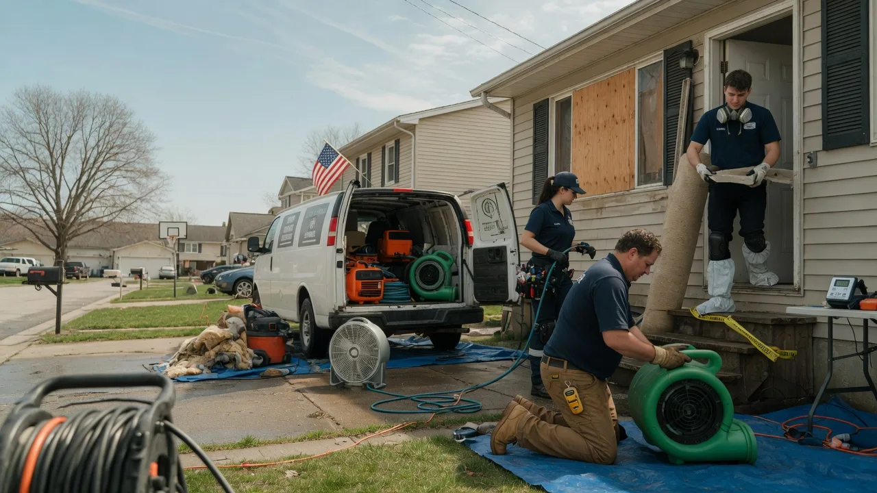 Water Damage Restoration in Cairo, OH near me